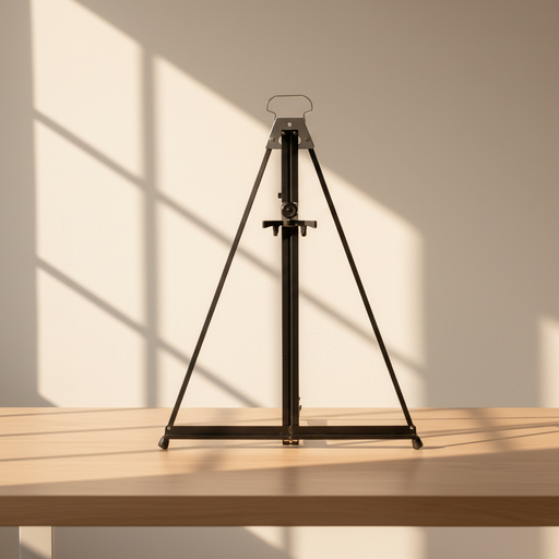 [FC 8045-3B] Deluxe Black Aluminum Table Easel 25" With Carrying Handle