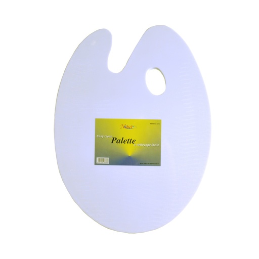 [FC 800AC-1216] Palette acrylique ovale anti-taches, 12" x 16"