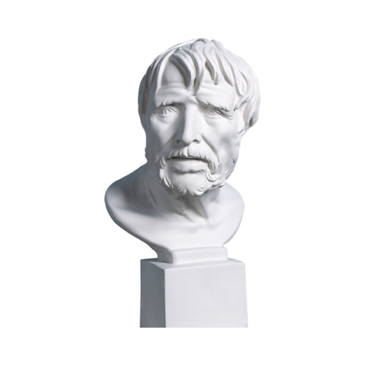 [NB TS-33] Plaster Bust - Seneca (6")
