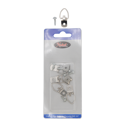 [NB DR6] D-Rings(1 Hole) - Pack of 6
