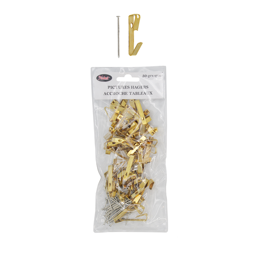[NB H32MG-50] Picture Hangers - Pack Of 50, 32 mm x 5 mm