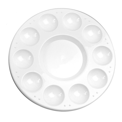 [FC 404-6] Palette ronde en plastique à 10 puits
