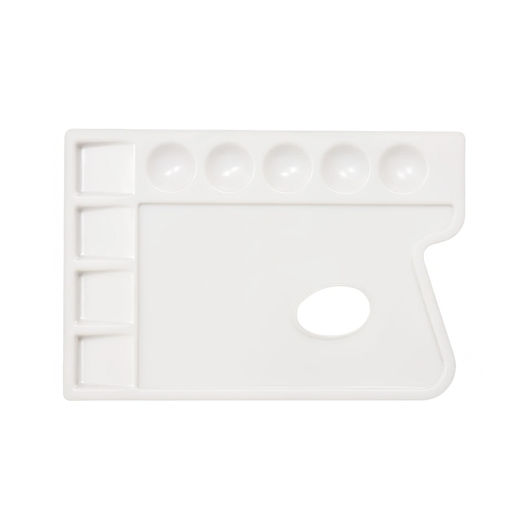 [FC 404-17] Palette en plastique à 9 puits - 6,5" x 9,5"