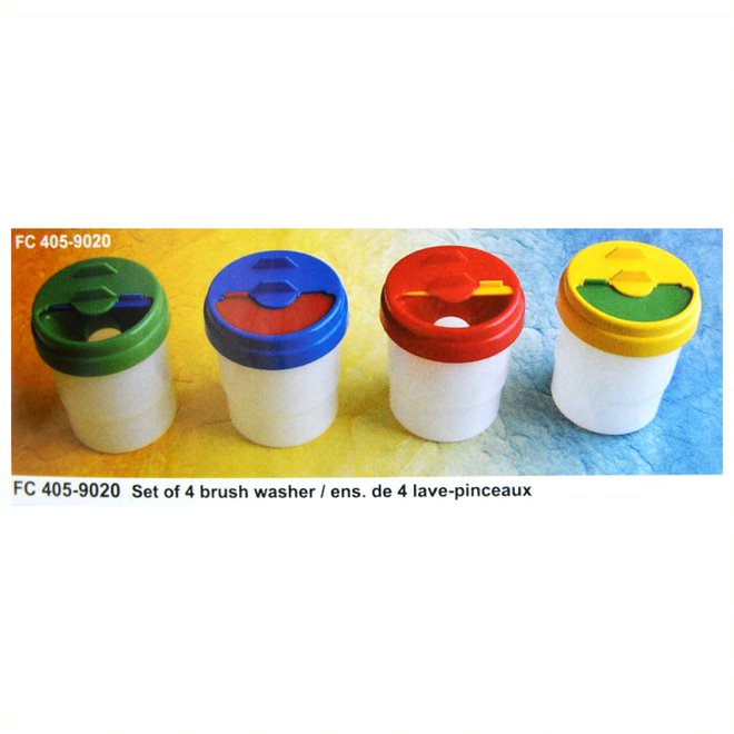[FC 405-9020] Cups For Tempera or Gouache - Pack of 4