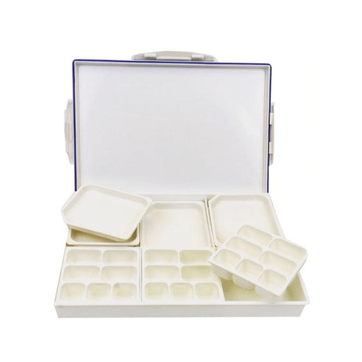 [FC 404-30] Palette d'aquarelle hermétique à 20 compartiments - 9" x 13"