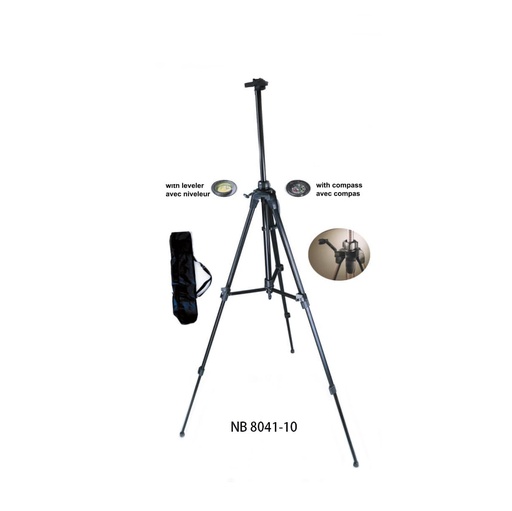 [NB 8041-10] Portable Steel Field Tripod Easel (Black) - 60" + Travelling bag