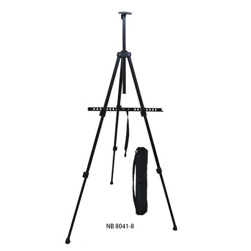 [NB 8041-8] Chevalet trépied portable en acier (hauteur maximale de la toile de 30")