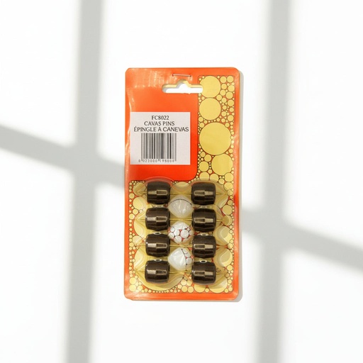 [FC 8022] Canvas Pins, Set Of 8