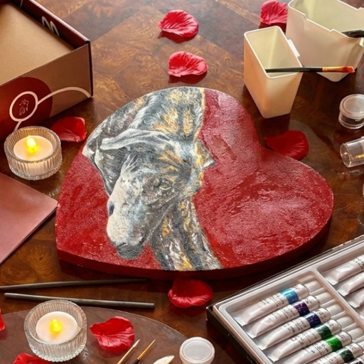 [FC 5303HT-12] Toile Coeur - 12"