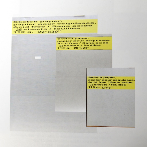 [NB SP1216] 25 Sketching Sheets