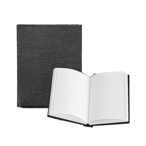 [FC 2058] Carnet de croquis avec couverture noire cousue - 80 pages, 5" x 8"