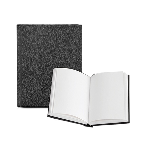 [FC 20811] Sketch Book with Stitched Black Cover - 80 Pages, 8" x 11"