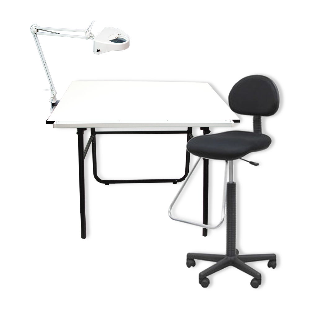 [TN T2-3042S] Set Of Table, Lamp And Chair
