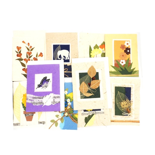 [FC 50-001] Cartes faites à la main - Boîte de 10