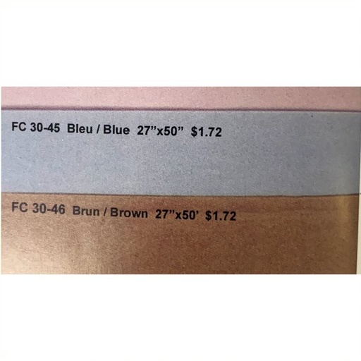 [FC 30-45] Papier Mûrier (Bleu), 27" x 50"
