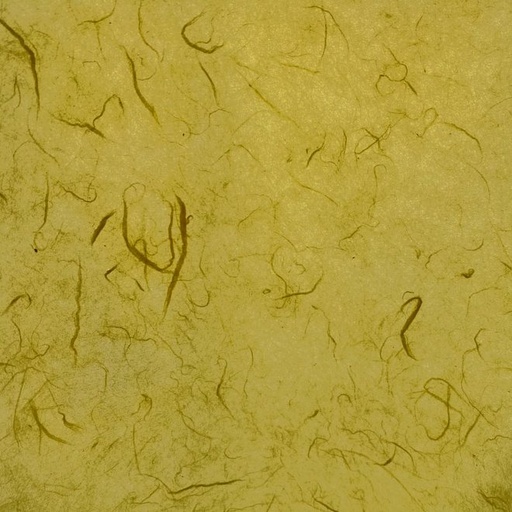[FC 40-PY004] Mulberry Paper (Yellow with Fiber) - 18" x 25"