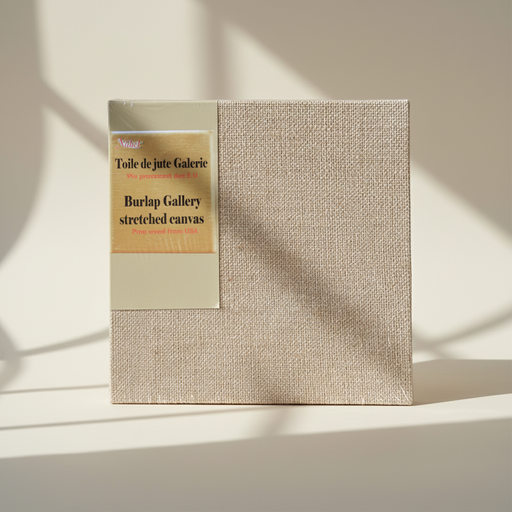 [NB 102-10] Burlap Canvas - 10" x 10"