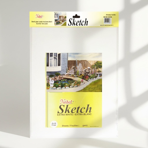 [NB 680-1724] 17" x 24" Sketch Paper - 20 Sheets, 110 gsm