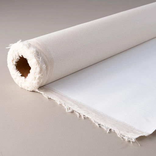 [NB 5312-63C420] Rouleau de toile 100 % coton - Triple apprêt à l'acrylique