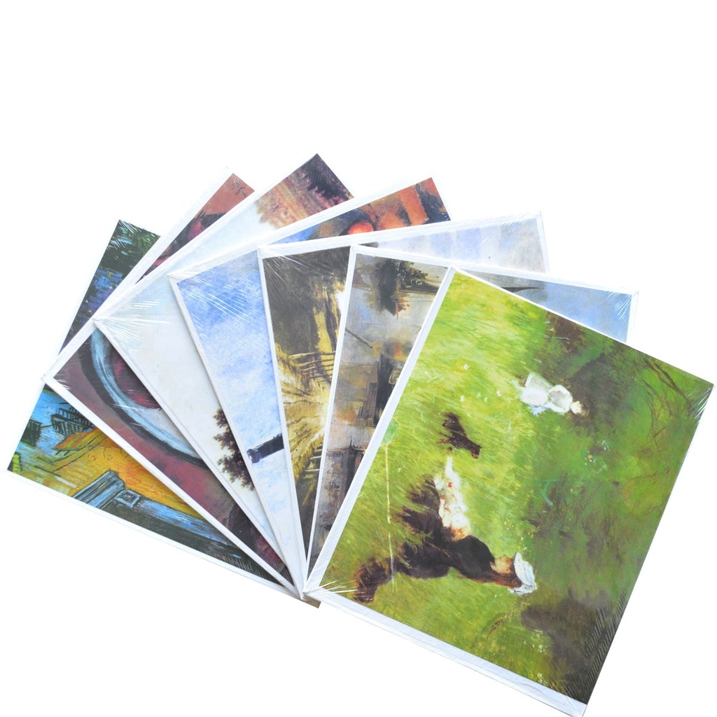 [FC 5310P-1012] Exercise Canvas Panel - Set Of 8, 10" x 12''