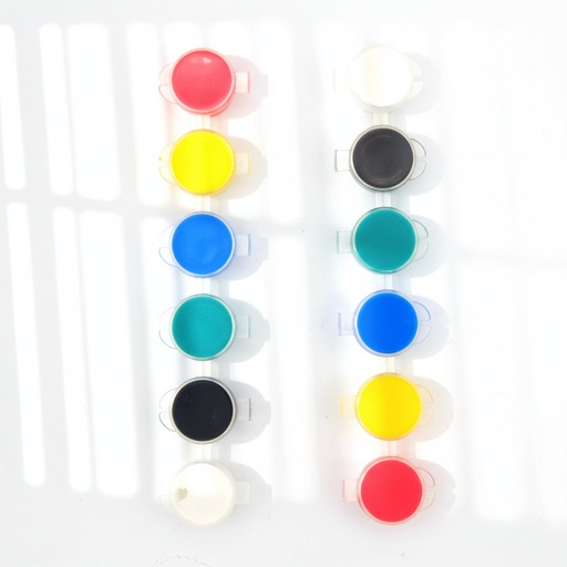 [FC C6] Peinture céramique - Ensemble de 6 couleurs scellées
