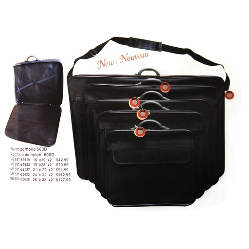 [NB 881-62638] Portfolio - 26" x 38" x 2"
