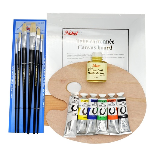 [FC 1384-S1] Peinture à l'huile Ensemble