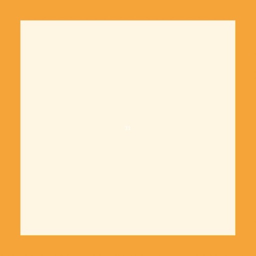 [FC S15-1] Papier de riz carré monté - 15"