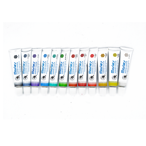 [FC 1393] Poster Colors - Set Of 12