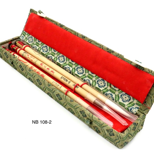 [FC 108-3] Goat Hair Bamboo Brush - Set Of 3