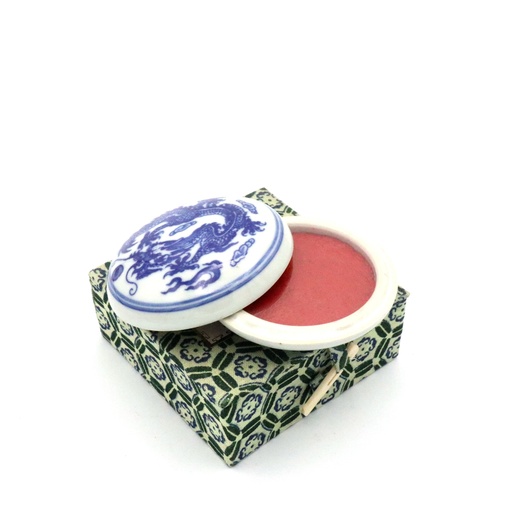 [FC 332-513] Red Cinnabar Paste For Seal Stamping