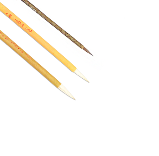 [FC 1023] Goat and Mixed Hair Brush - Set Of 3