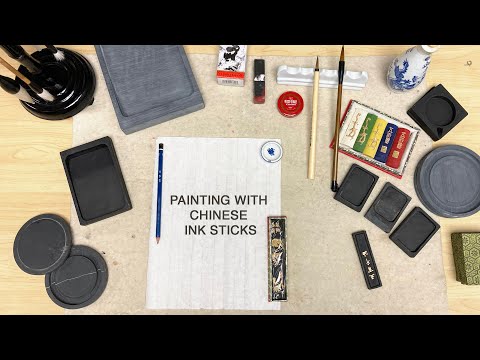 [FC 202-17] Chinese Color Ink Stick Set (7 Colors)
