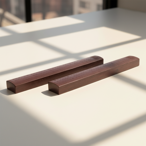 [NB 336-3] Hardwood Paper Weight - The Hundred Family Surnames