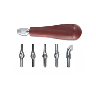 [FC 36LNCS06-5] Lino Cutter - Set of 5 Cutters
