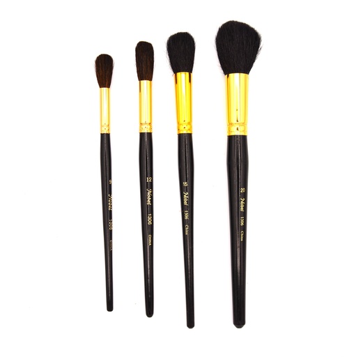 [FC 1306-20] Camel Hair Brush with Short Handle - Mop #20